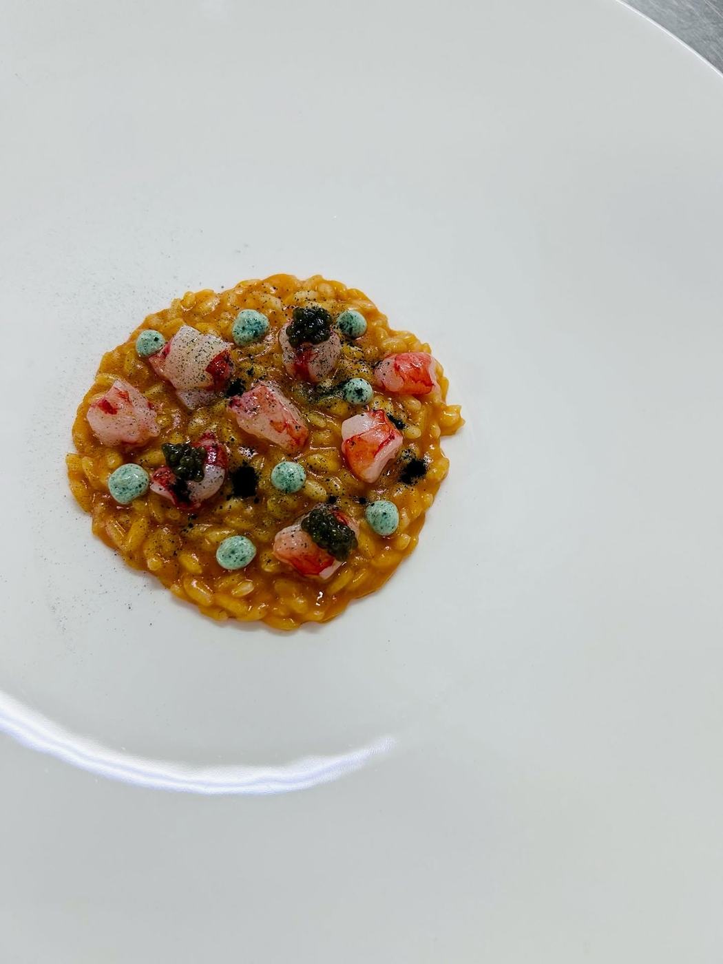 Arroz meloso con mariscos