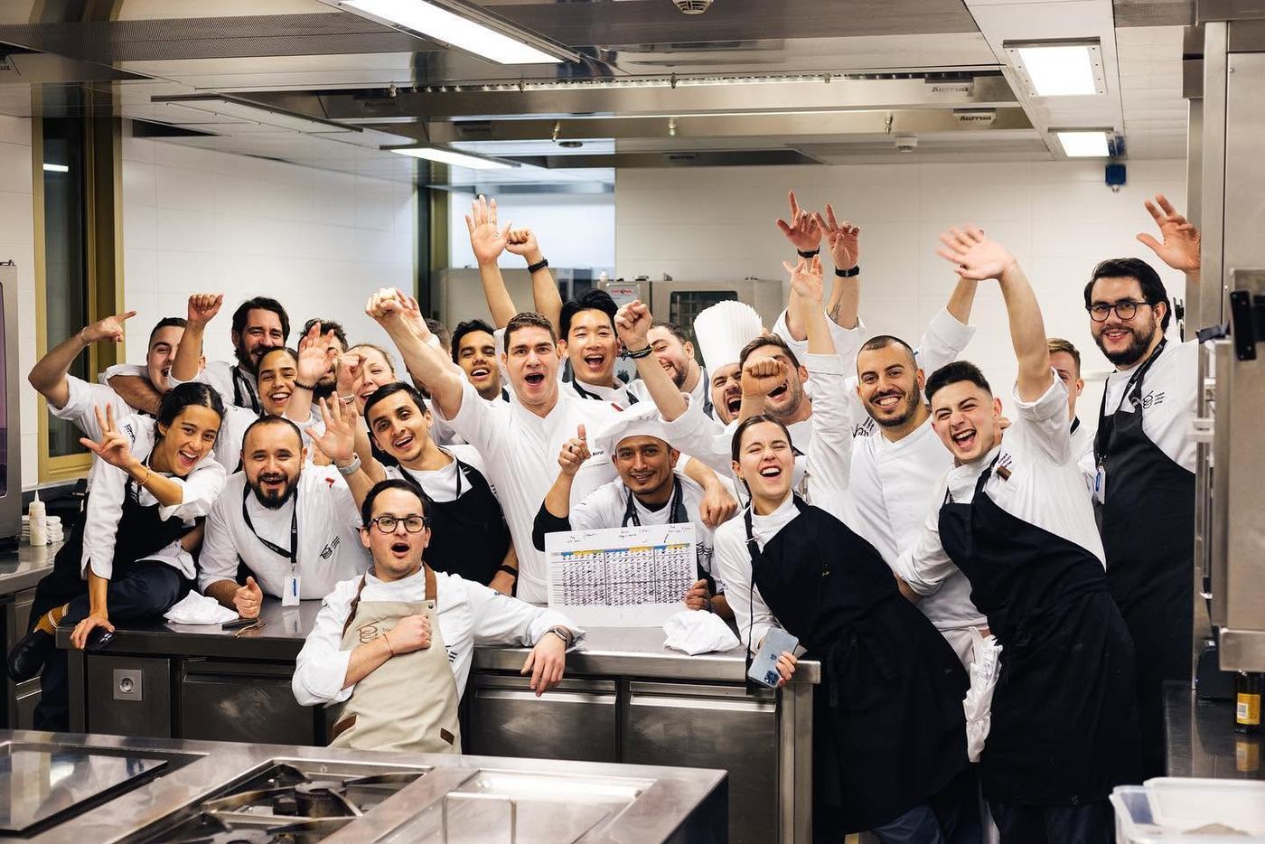 Promoción del Máster en Cocina en la cocina del Basque Culinary Center